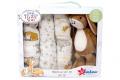 Soft Toy with Muslin Gift set